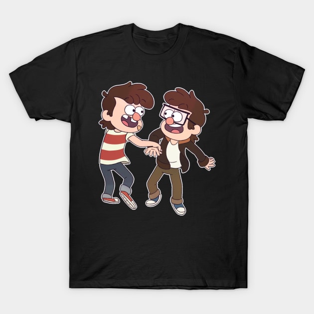 Dance Twins Classic T-Shirt by archervale